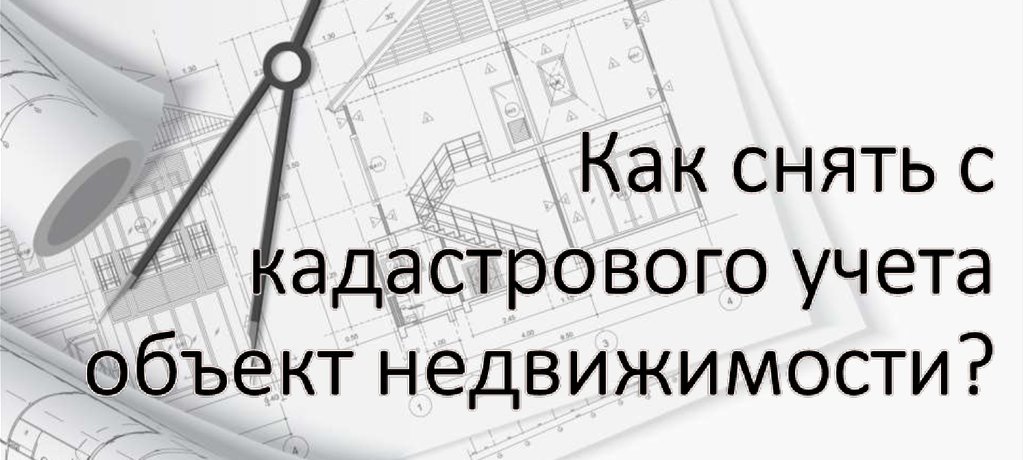 снятие недвижимости с кадастрового учета в Пушкино